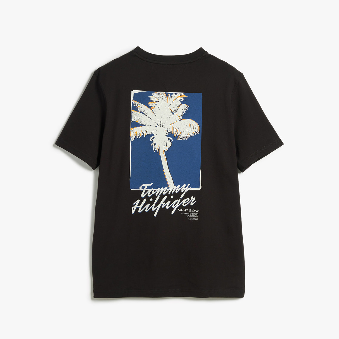 2点でさらに10％ off】パームフォトプリントショートスリーブTシャツ