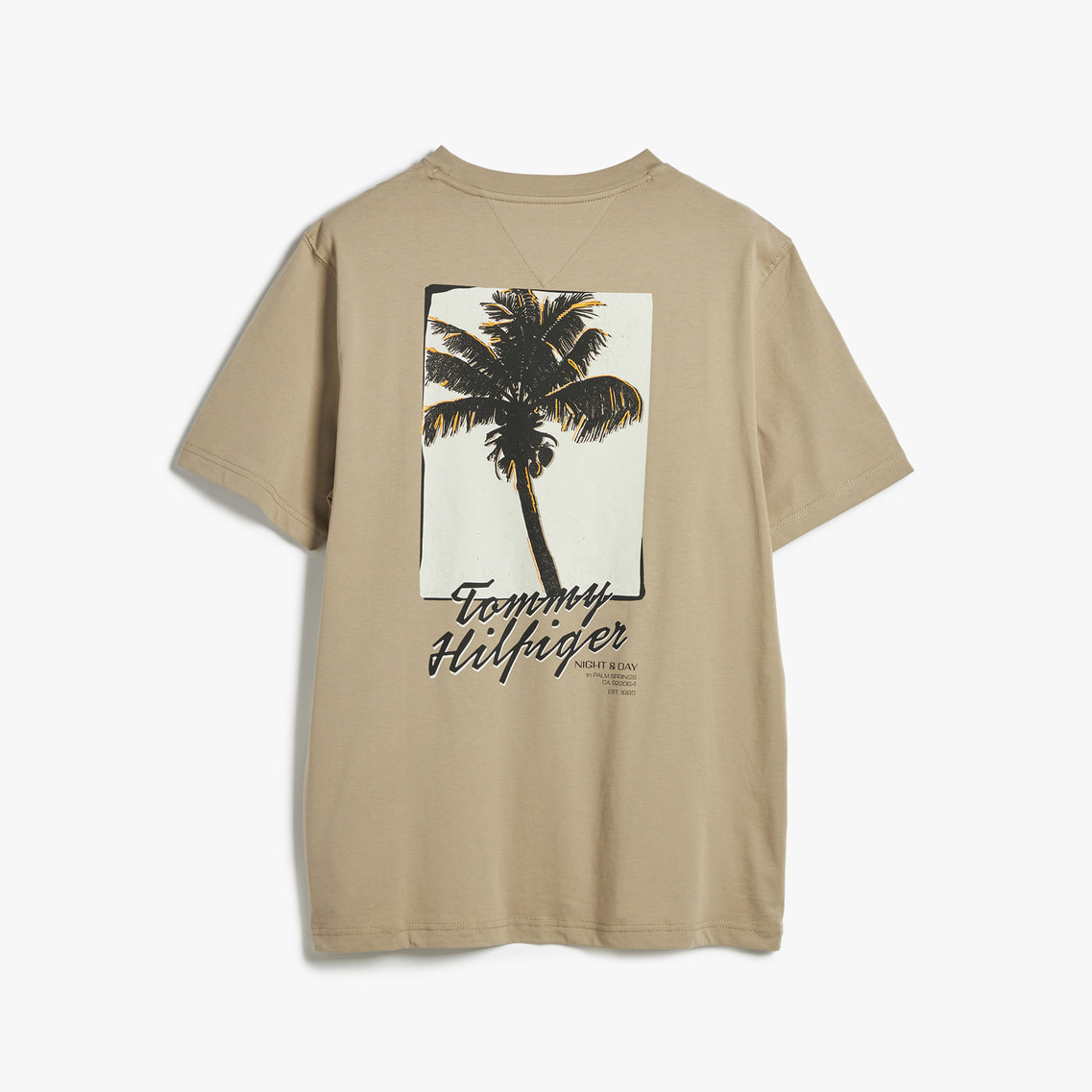 パームフォトプリントショートスリーブTシャツ | トミー ヒルフィガー