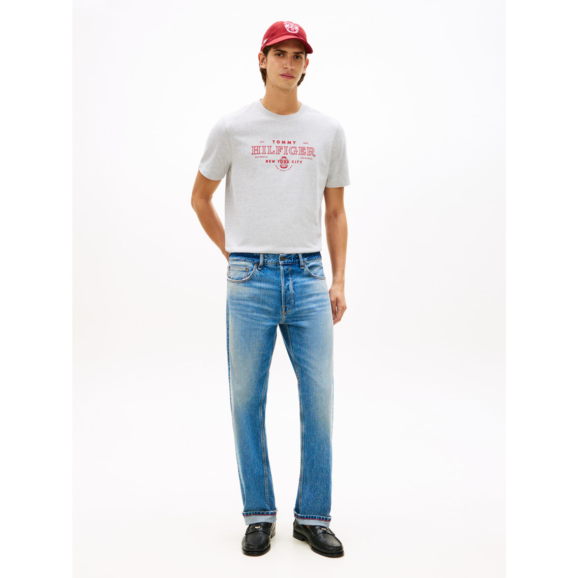 2点でさらに10％ off】ヘリテージグラフィックTシャツ | トミー