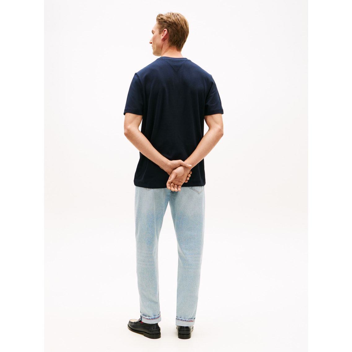 T...ページ グローバルストライプピケポケットTシャツ | トミー ヒルフィガー