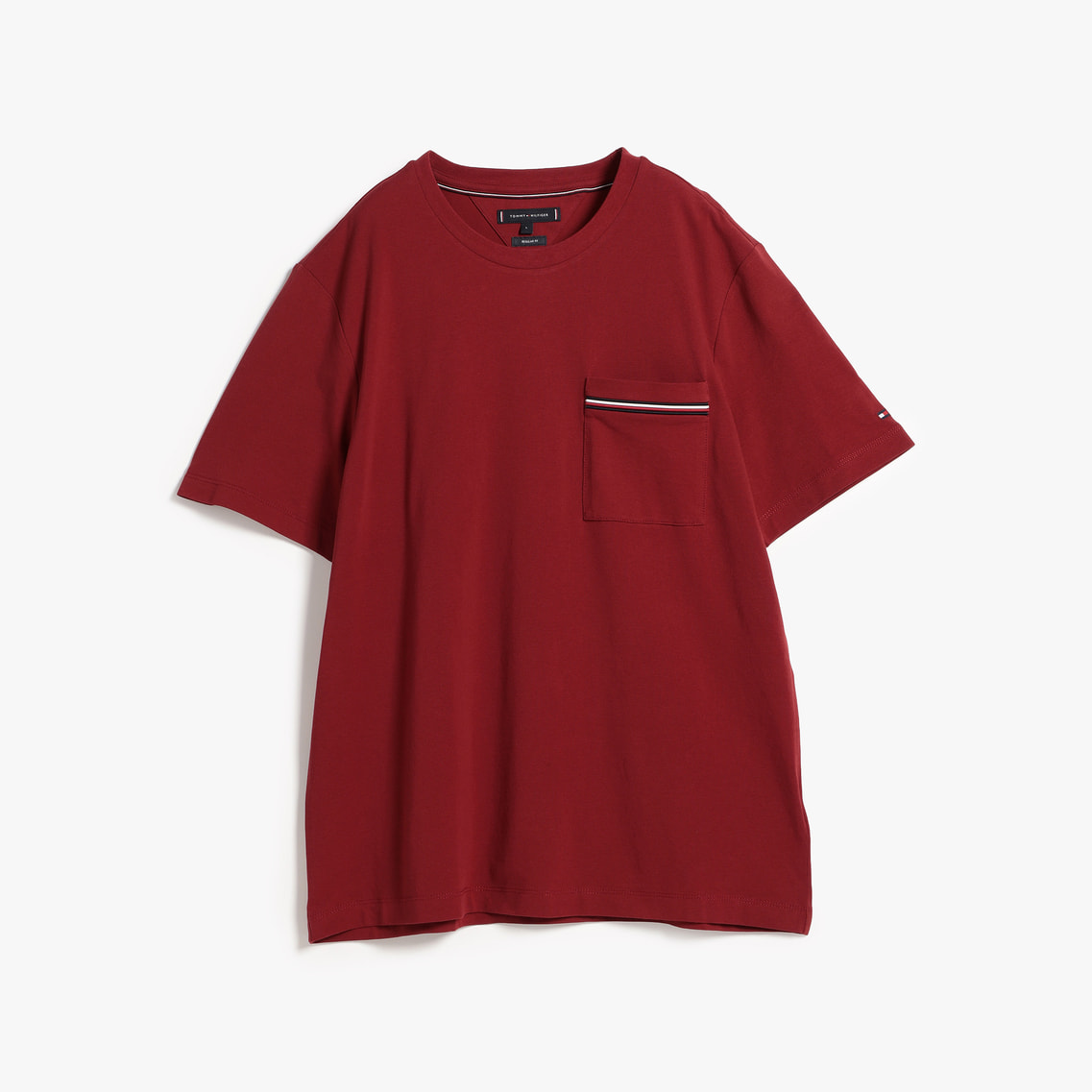 グローバルストライプピケポケットTシャツ | トミー ヒルフィガー