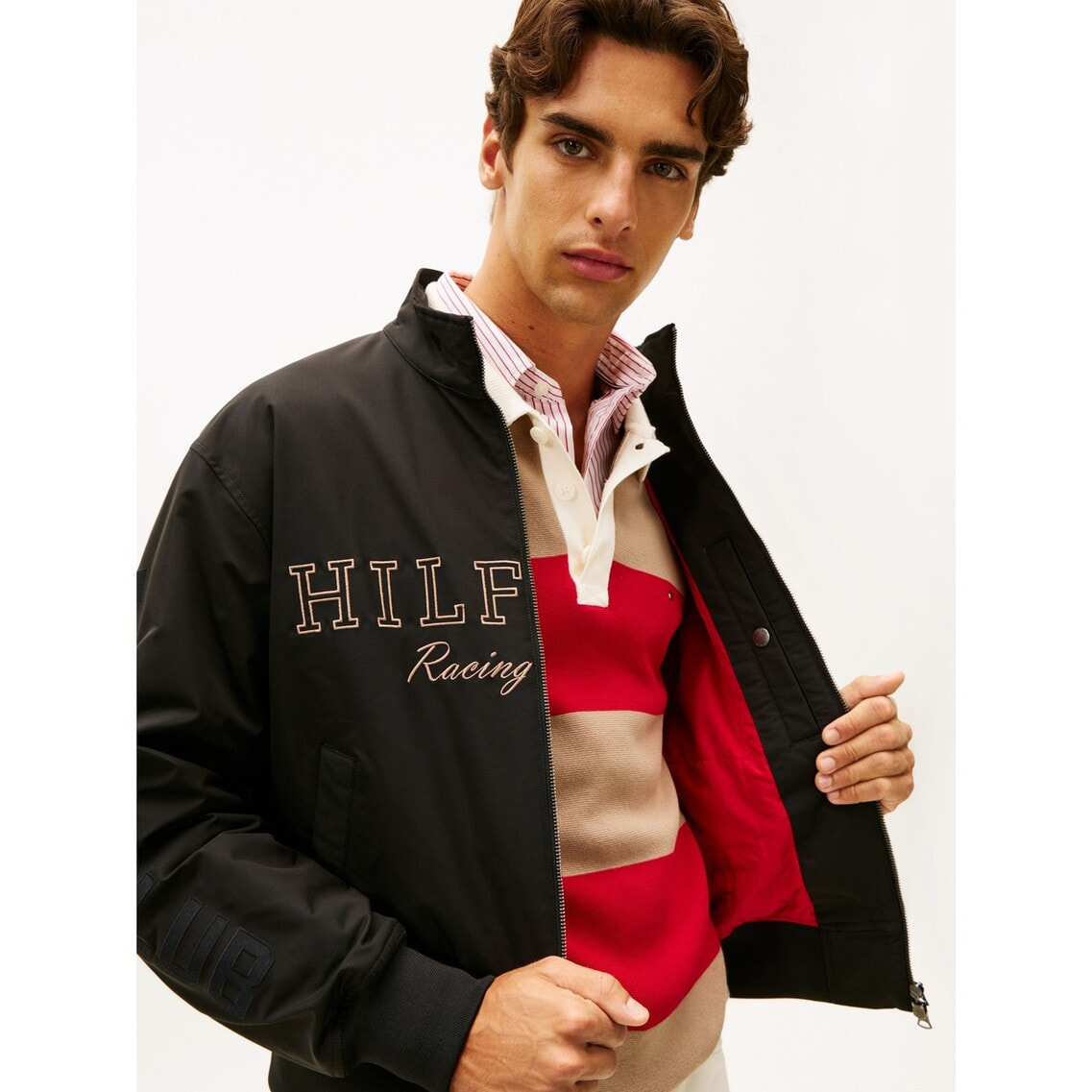 JungHaeIn着用】レーシングジャケット | トミー ヒルフィガー | トミー