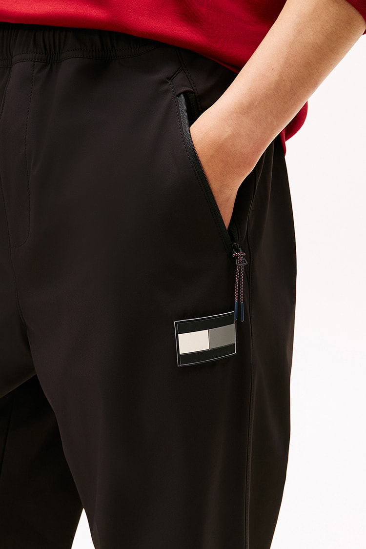 【新品】トミー ヒルフィガー( ）メンズロングパンツＬ ベーシックロゴスウェットパンツ | トミー ヒルフィガー