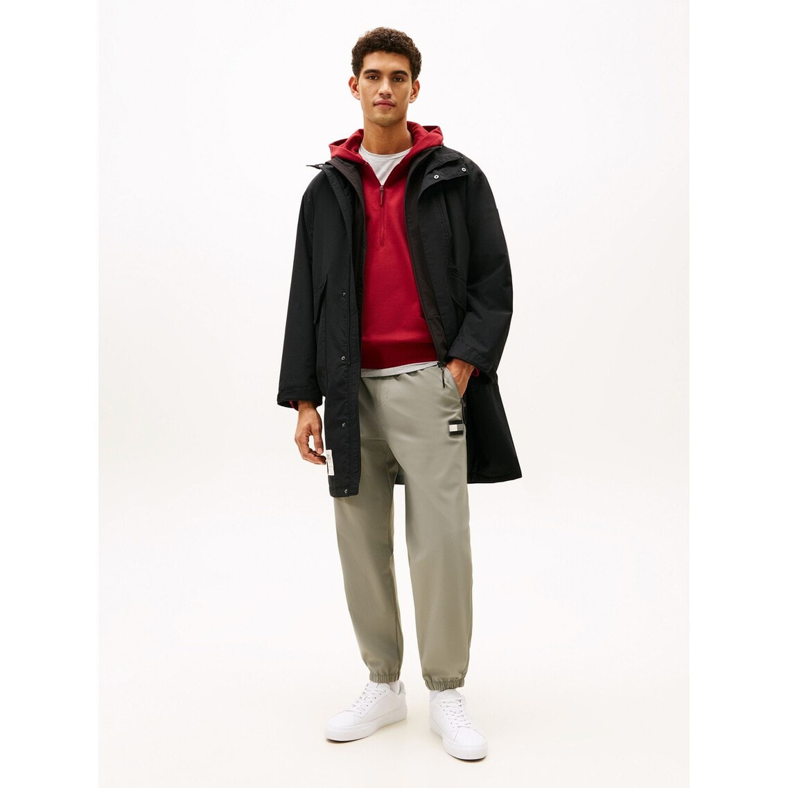 トミーヒルフィガー  トラックパンツ MODERN ATHLETIC ナイロントラックパンツ | トミー ヒルフィガー