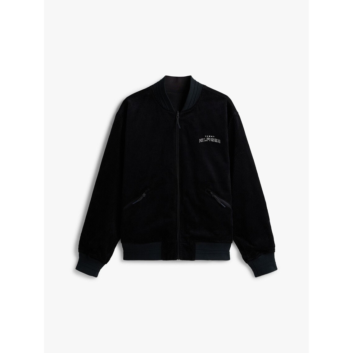 MODERNATHLETICミックスメディアリバーシブルボンバージャケット