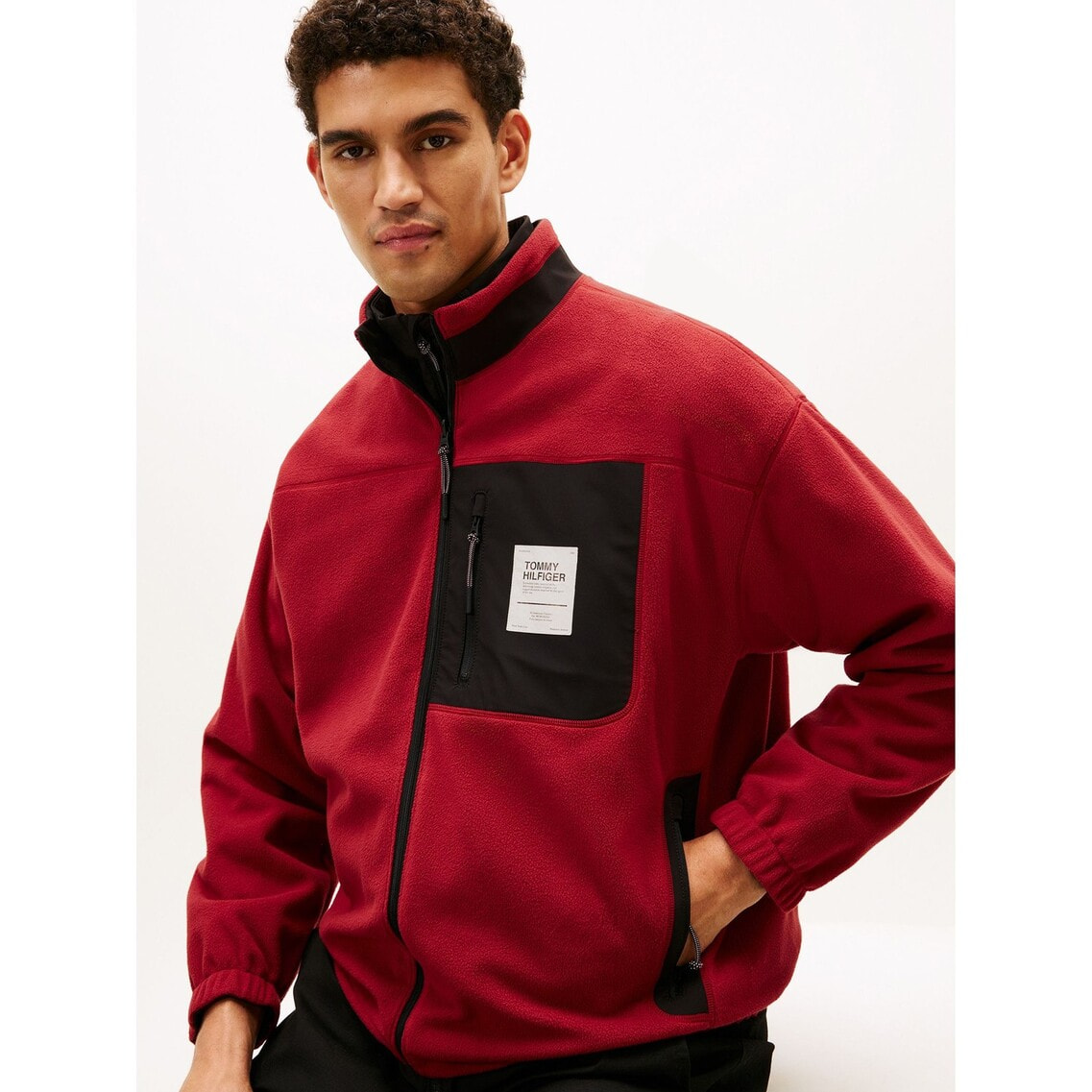 ✨美品✨伊製 トミーヒルフィガー 圧巻のクレイジーパッチワークジャケット 52 ✨美品✨伊製 トミーヒルフィガー 圧巻のクレイジーパッチワーク