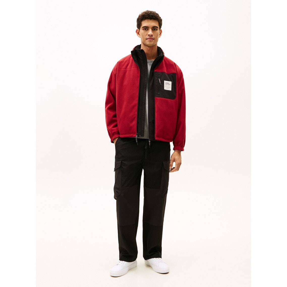 MODERNATHLETICミックスメディアリバーシブルトラックジャケット