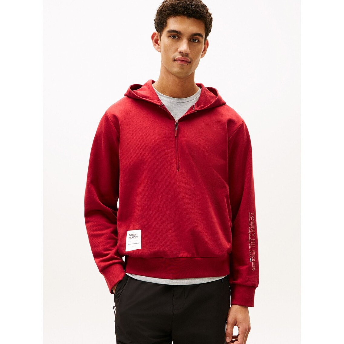 【新品未使用】トミーヒルフィガーフリースベスト (THMA369)OL　L 新品未使用】トミー ゴルフ メンズ フリースベスト (THMA369