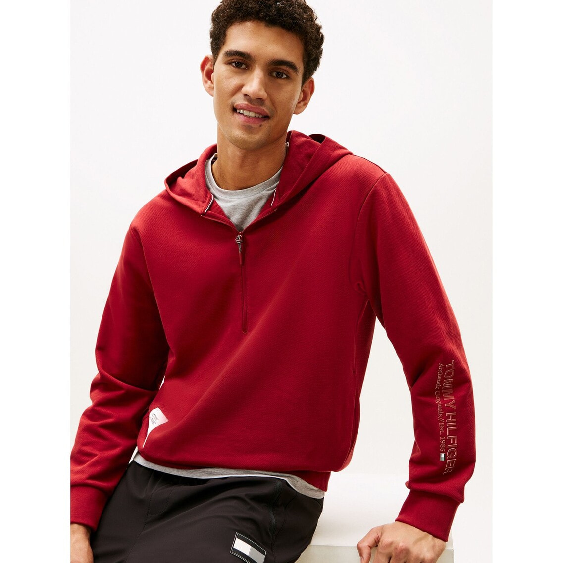 3点でさらに10％OFF】MODERN ATHLETIC ヘビーツイルハーフジップ