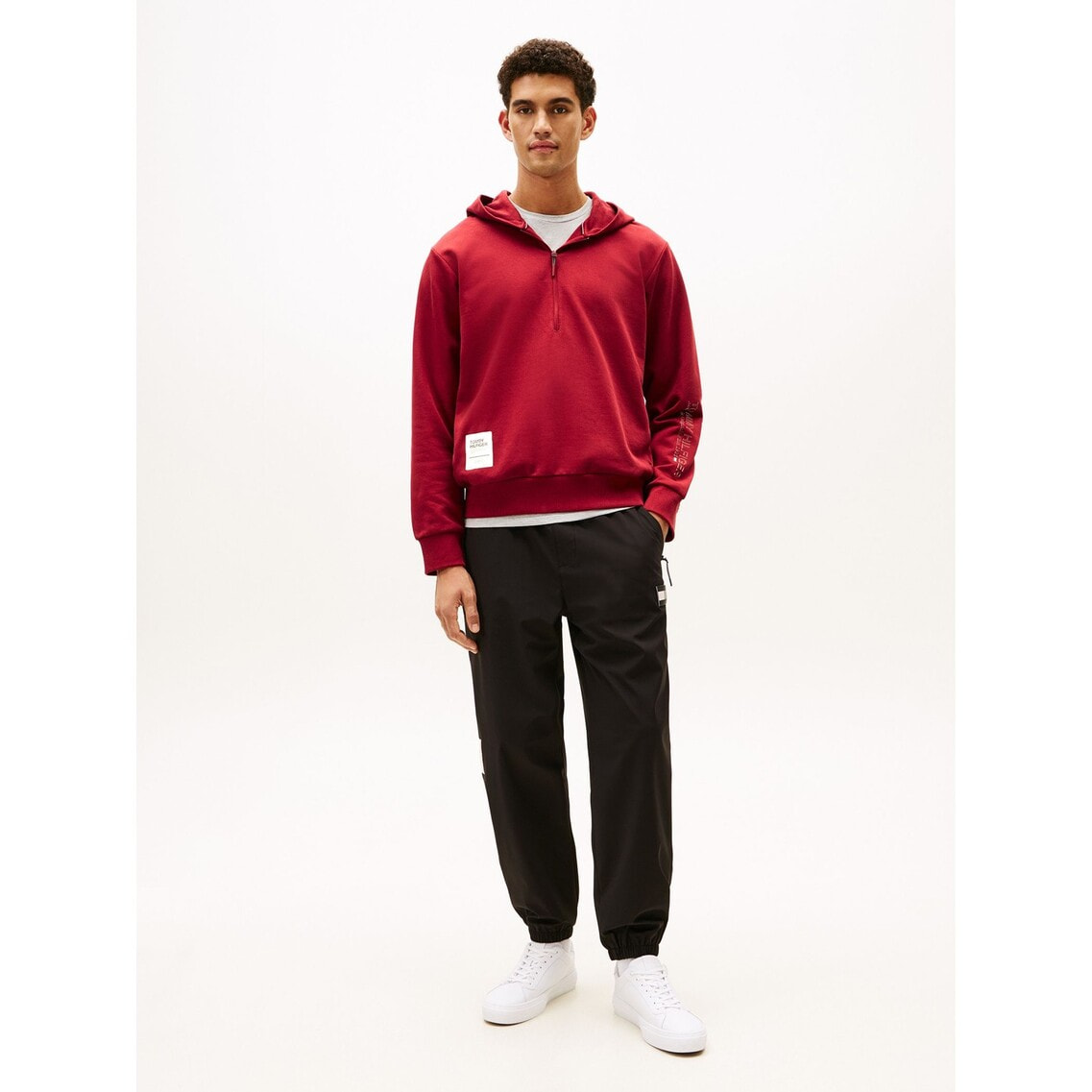 MODERN ATHLETIC ヘビーツイルハーフジップパーカー | トミー