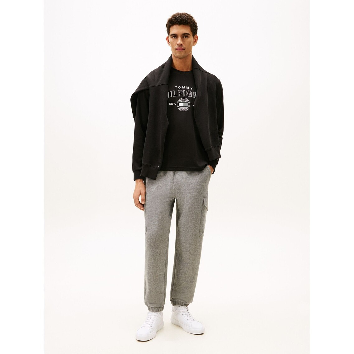 ◆良好：良品：レア： トミーヒルフィガー（ ）◆ クレストフラフィーマフラー | トミー ヒルフィガー | トミー