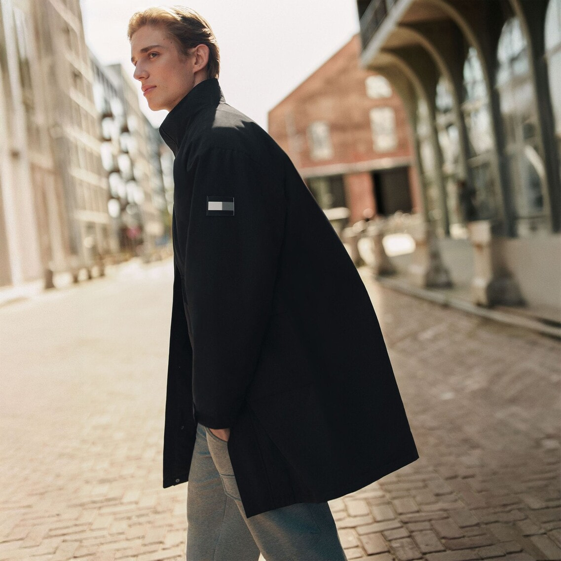 MODERNATHLETICライトパデッドコットンナイロンコート | トミー