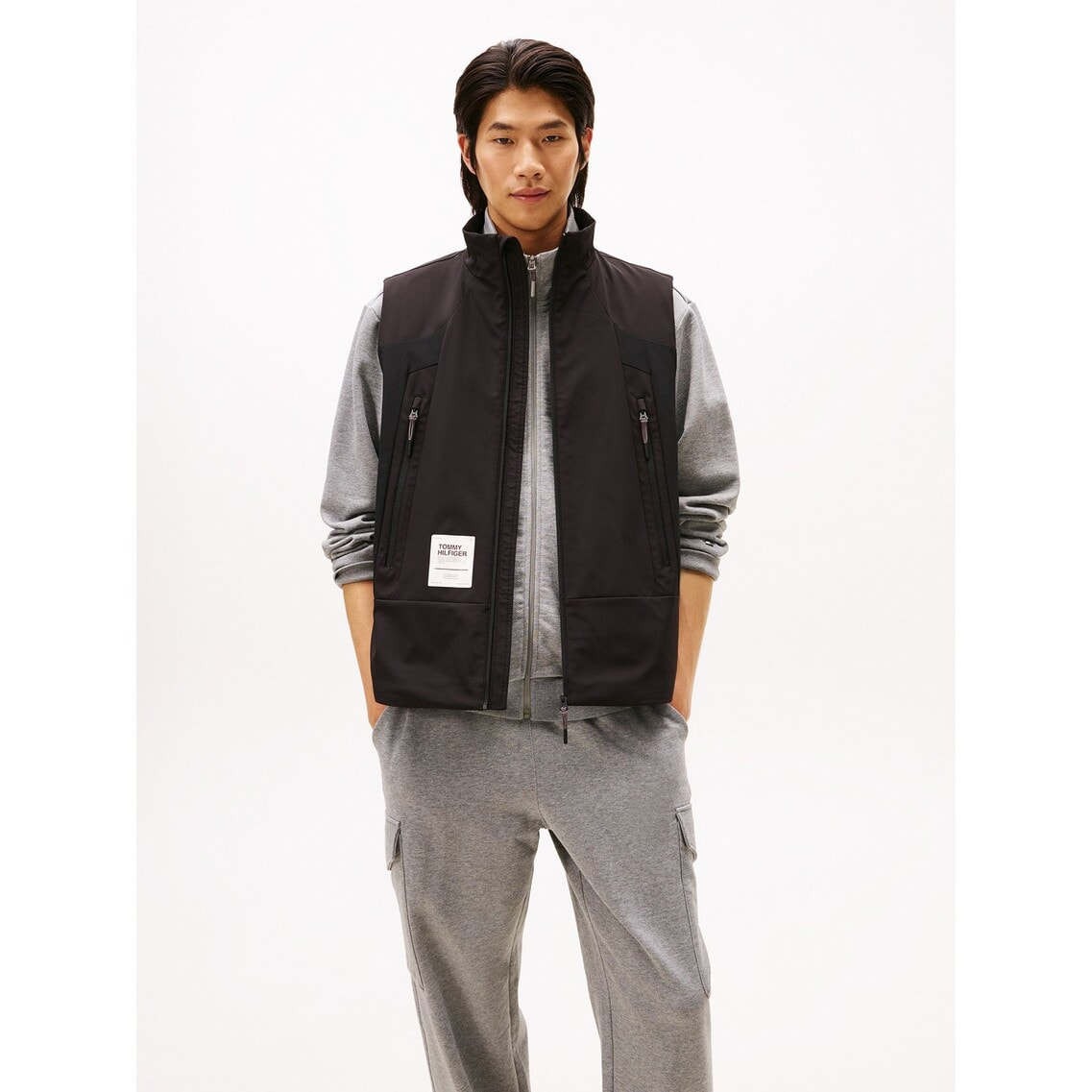 フラン☆☆ナイロンジャケット☆トミーヒルフィガー MODERN ATHLETIC ライトウェイトパデッドナイロンベスト