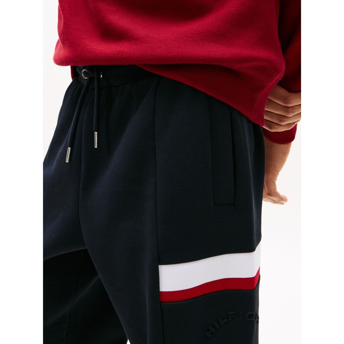 ピケインスティテューショナルスウェットパンツ | トミー ヒルフィガー