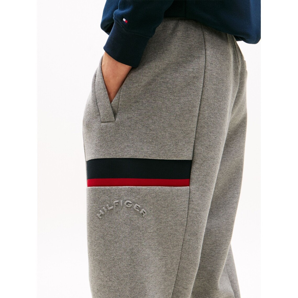 ピケインスティテューショナルスウェットパンツ | トミー ヒルフィガー