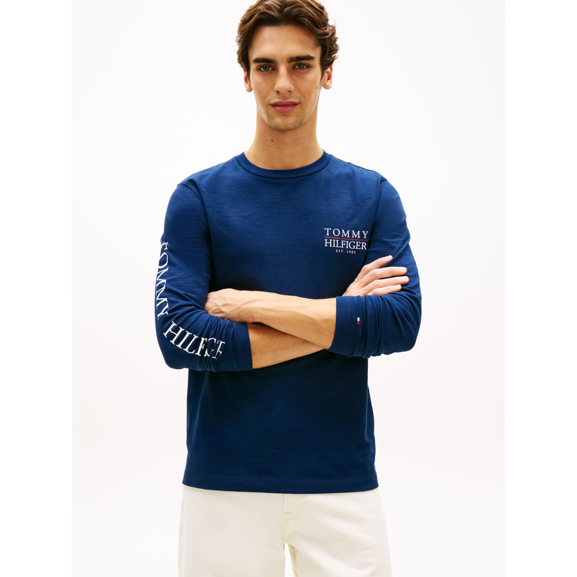 ヘリテージシリーズテキストロングスリーブTシャツ | トミー