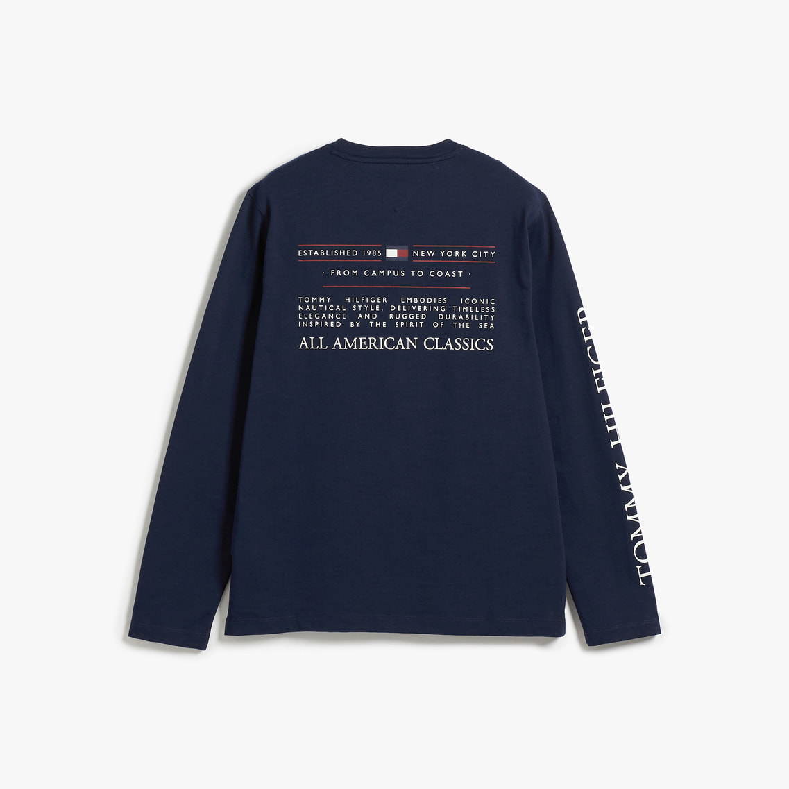 ヘリテージシリーズテキストロングスリーブTシャツ | トミー