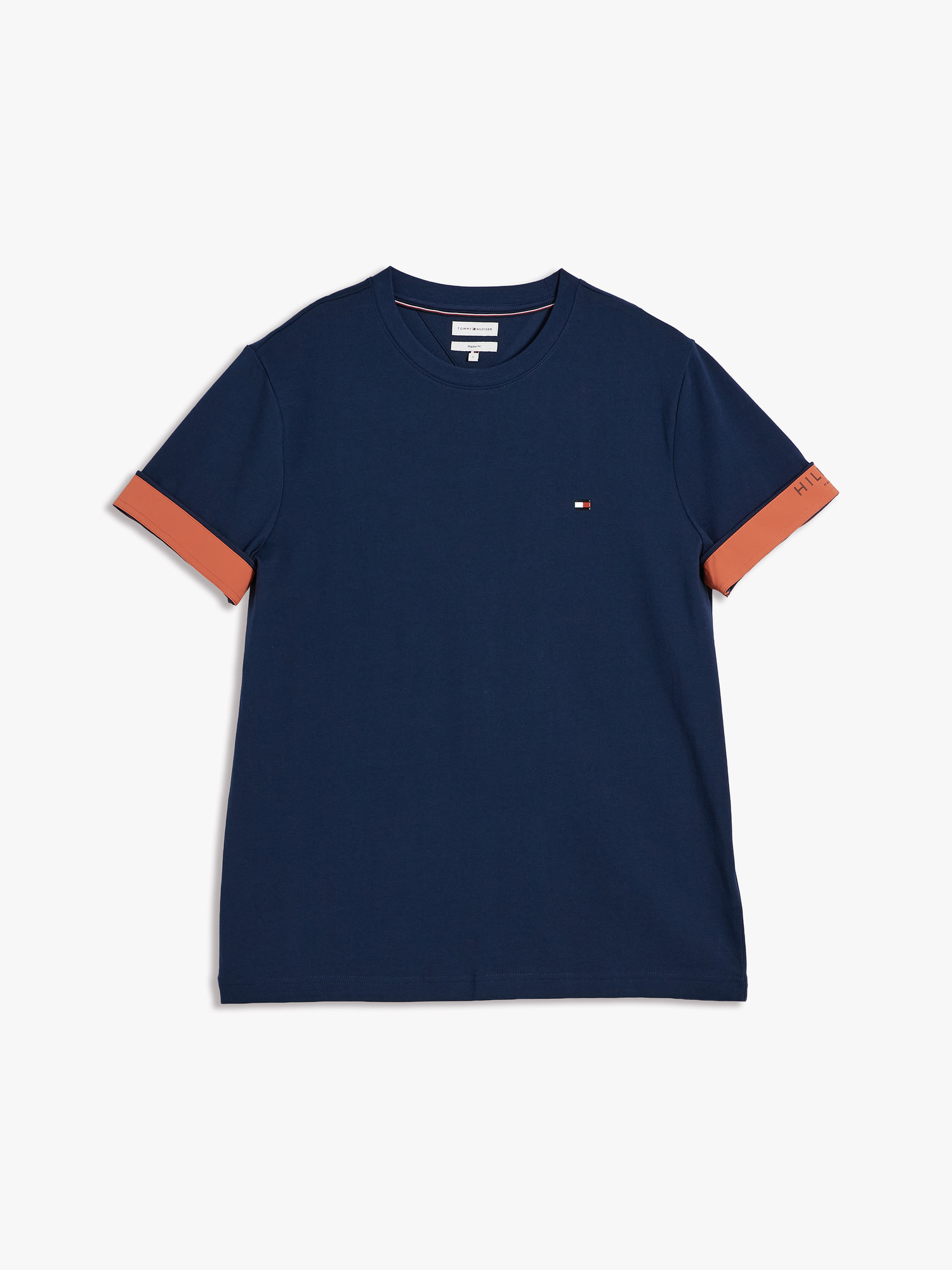 ロールカフショートスリーブTシャツ | トミー ヒルフィガー | トミー