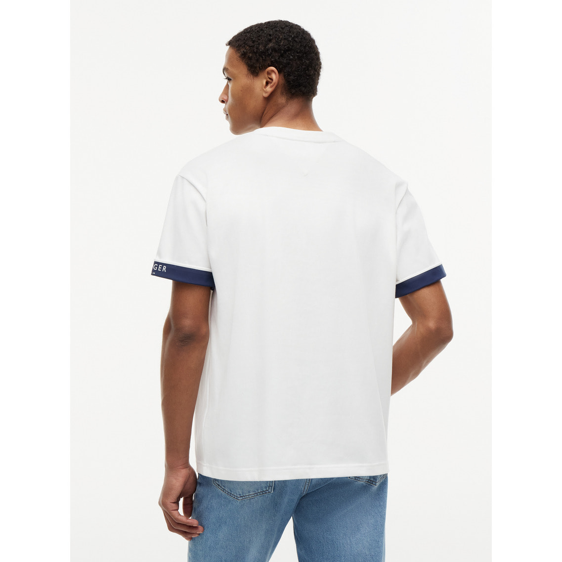 異素材MIXショートスリーブTシャツ | トミー ヒルフィガー | トミー