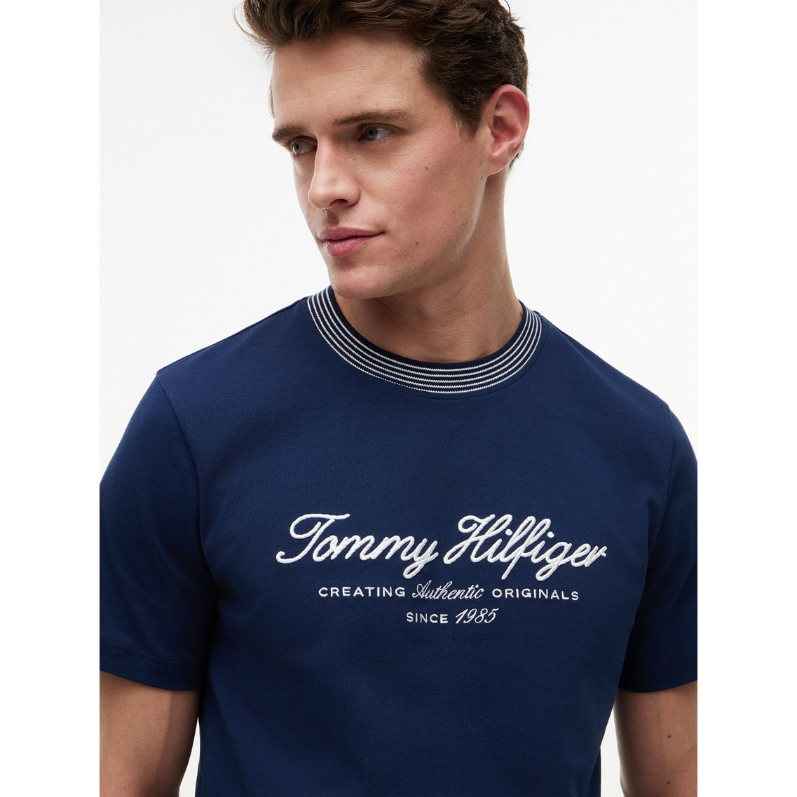 グラフィックロゴ半袖ジャージーTシャツ | トミー ヒルフィガー