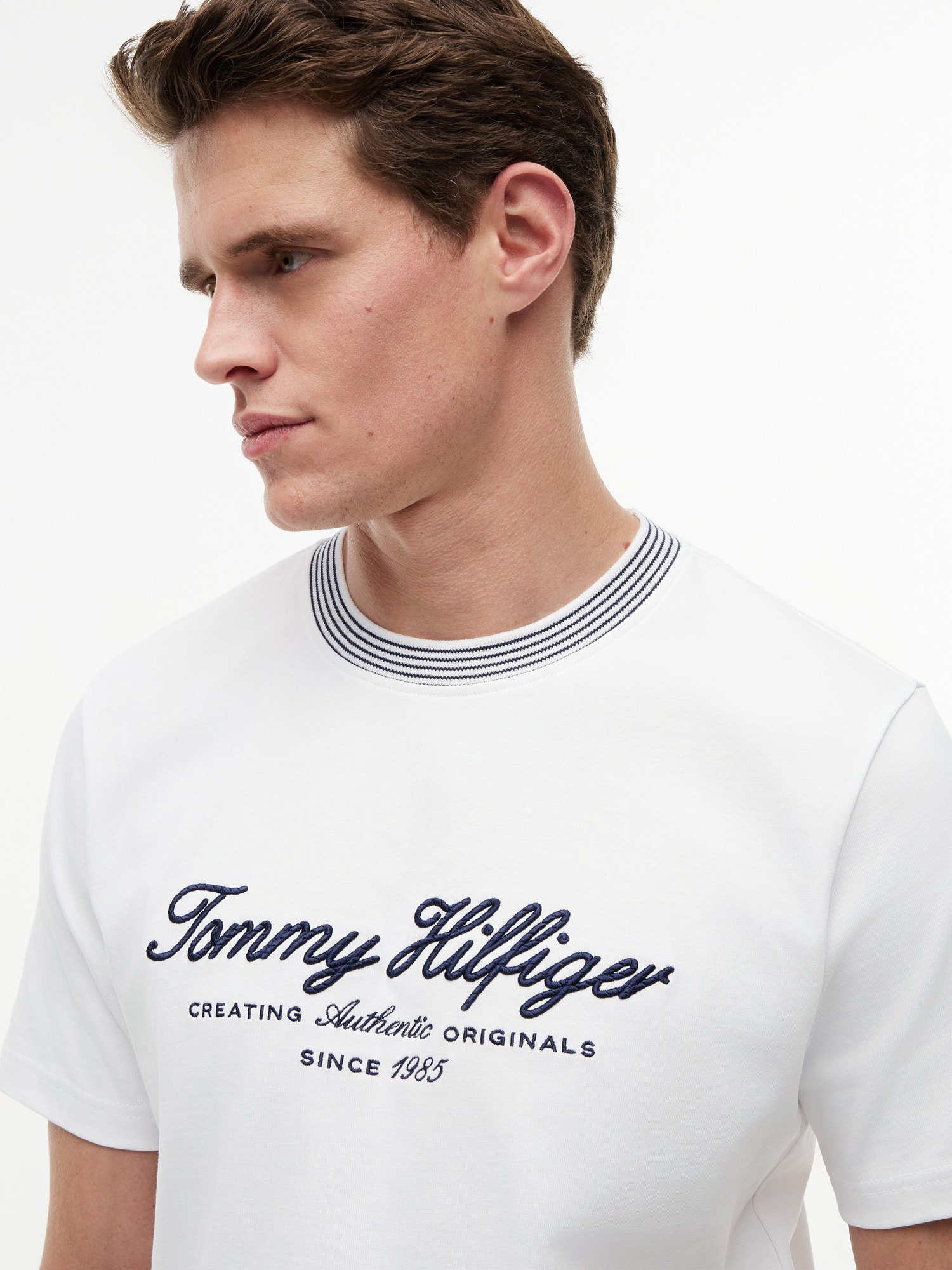 グラフィックロゴ半袖ジャージーTシャツ | トミー ヒルフィガー