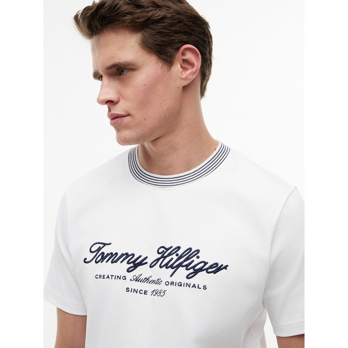 グラフィックロゴ半袖ジャージーTシャツ | トミー ヒルフィガー 