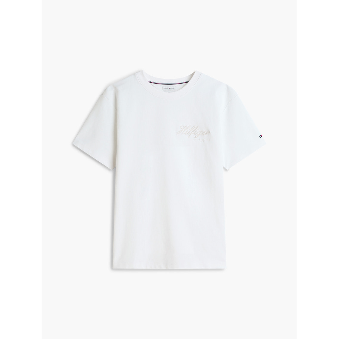ジャカードロープロゴ入りリラックスTシャツ | トミー ヒルフィガー
