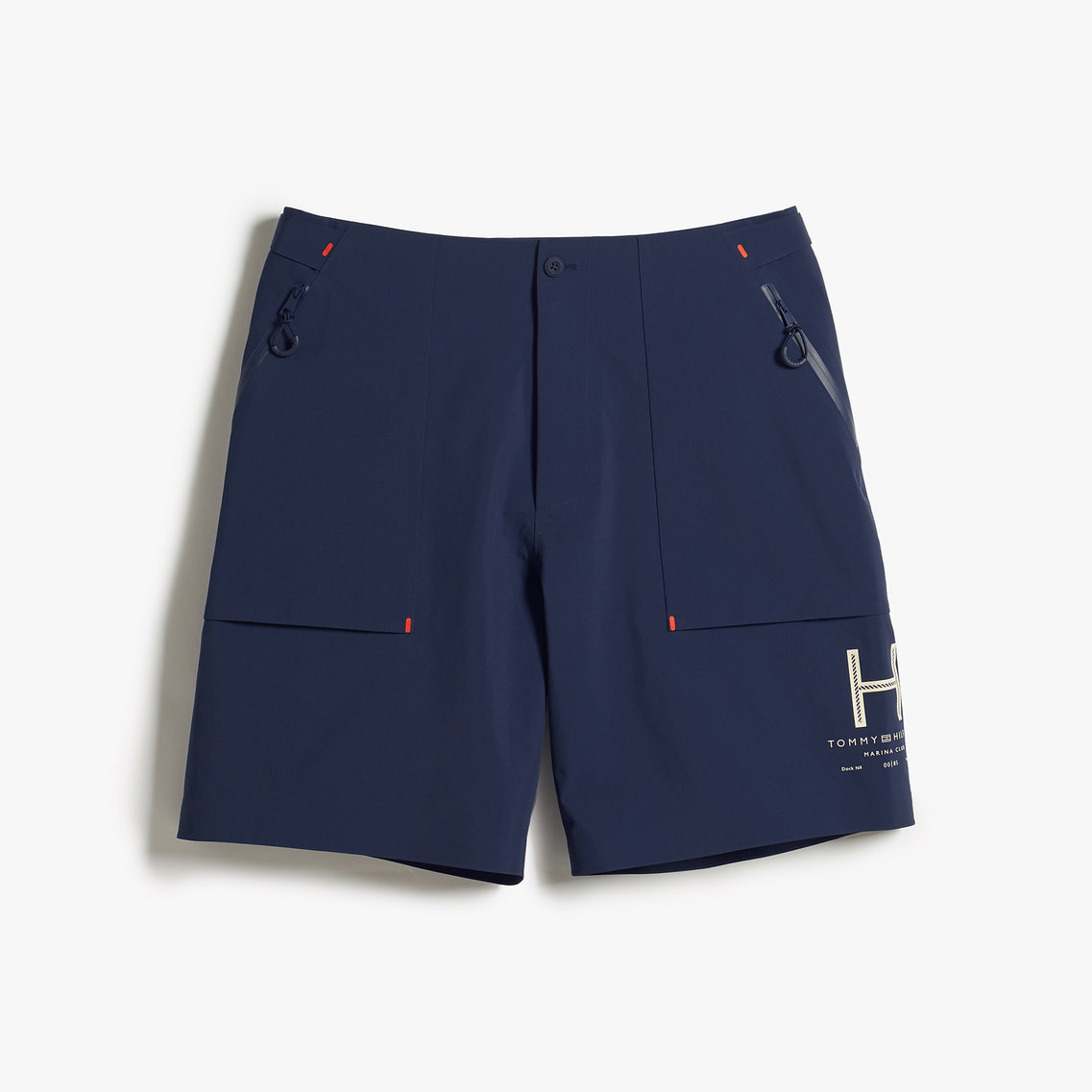MMA　 ダークブルー ボトムス ショートパンツ付き コットン メンズ バミューダ カーゴ ショートパンツ