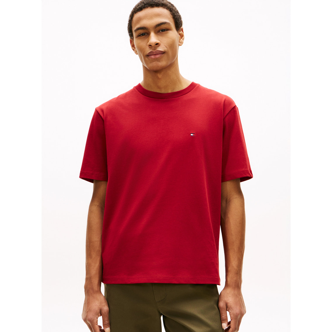 クルーネックフラッグTシャツ | トミー ヒルフィガー | トミー