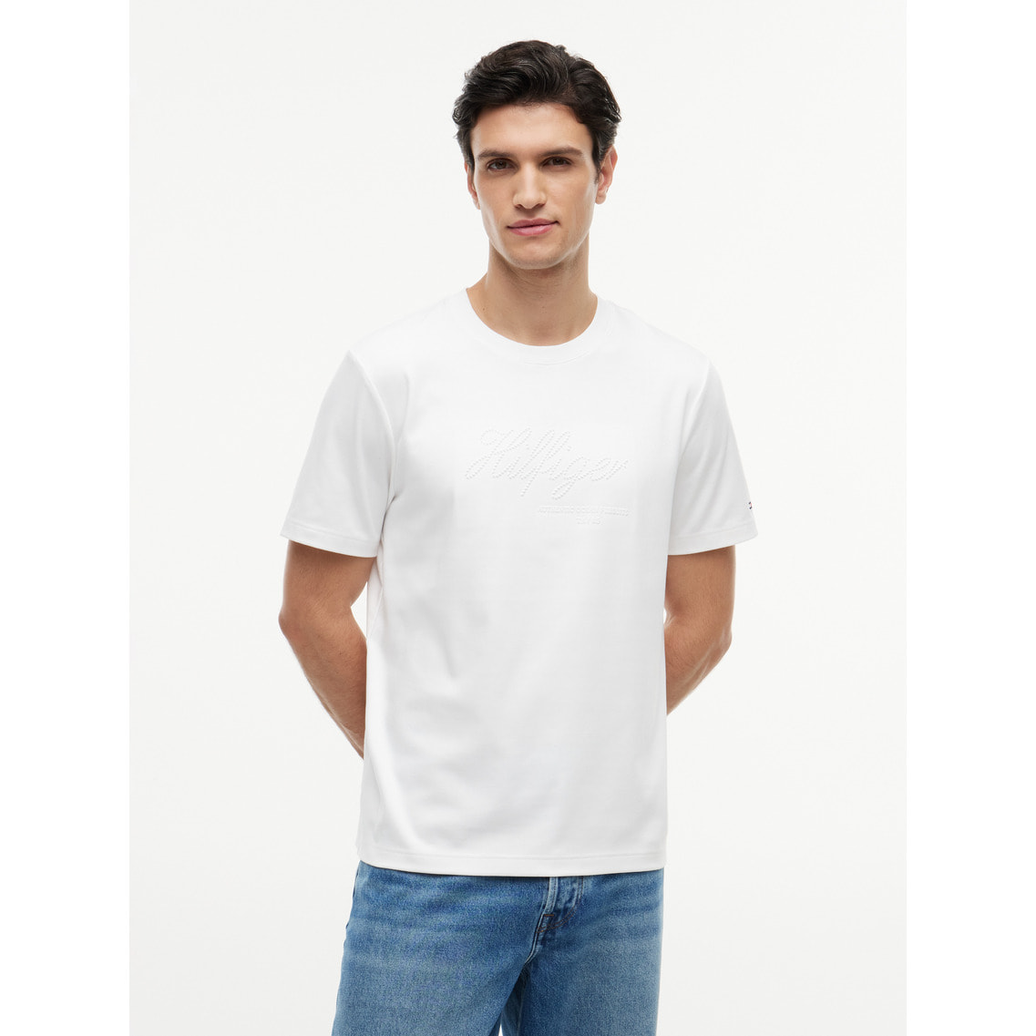 ロープインターロックレギュラーTシャツ | トミー ヒルフィガー