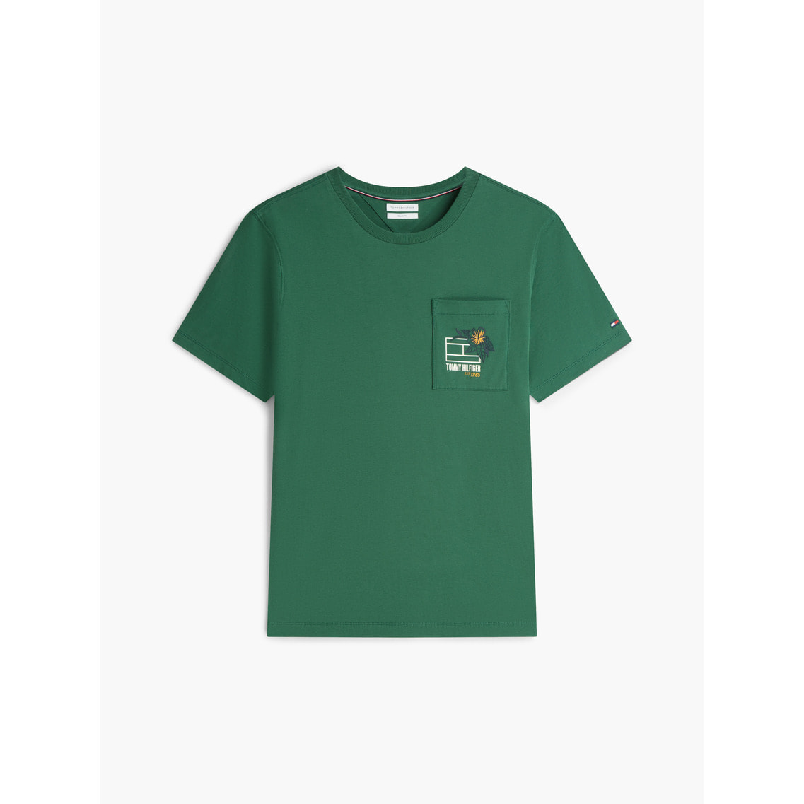 花柄グラフィックポケットTシャツ | トミー ヒルフィガー | トミー