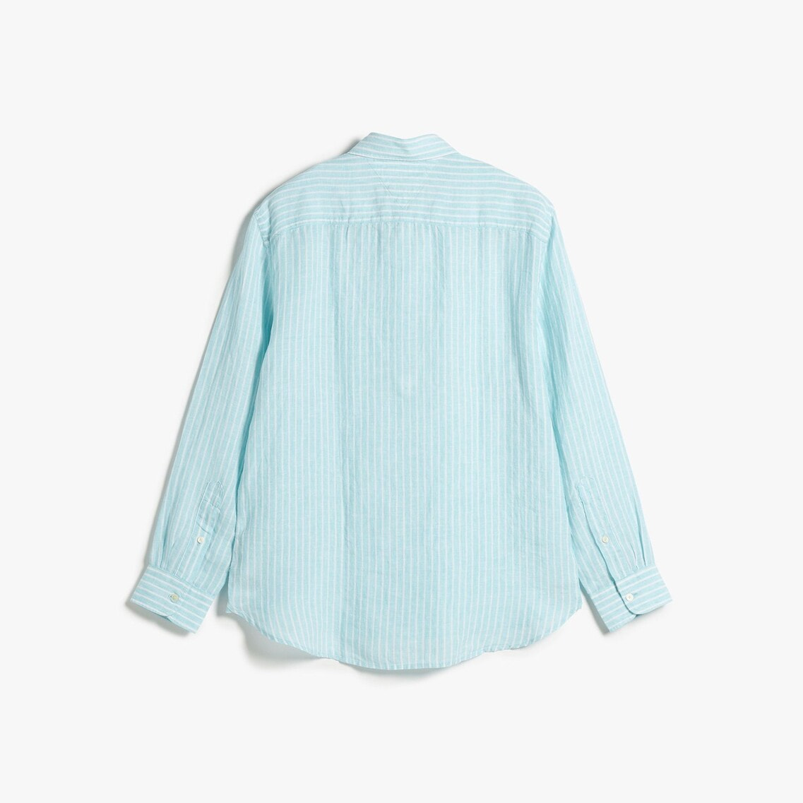 2点でさらに10％ off】ストライプ柄リネンボタンダウンシャツ | トミー