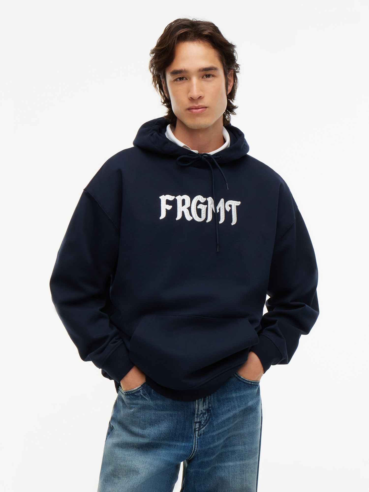 【即日発送】 デニムパーカー トレフォイルロゴ　美品 Tommy Hilfiger x FRGMT ロゴパーカー | トミー ヒルフィガー | トミー