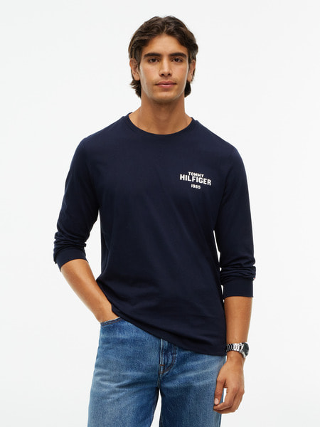 1985グラフィックロングスリーブTシャツ | トミー ヒルフィガー