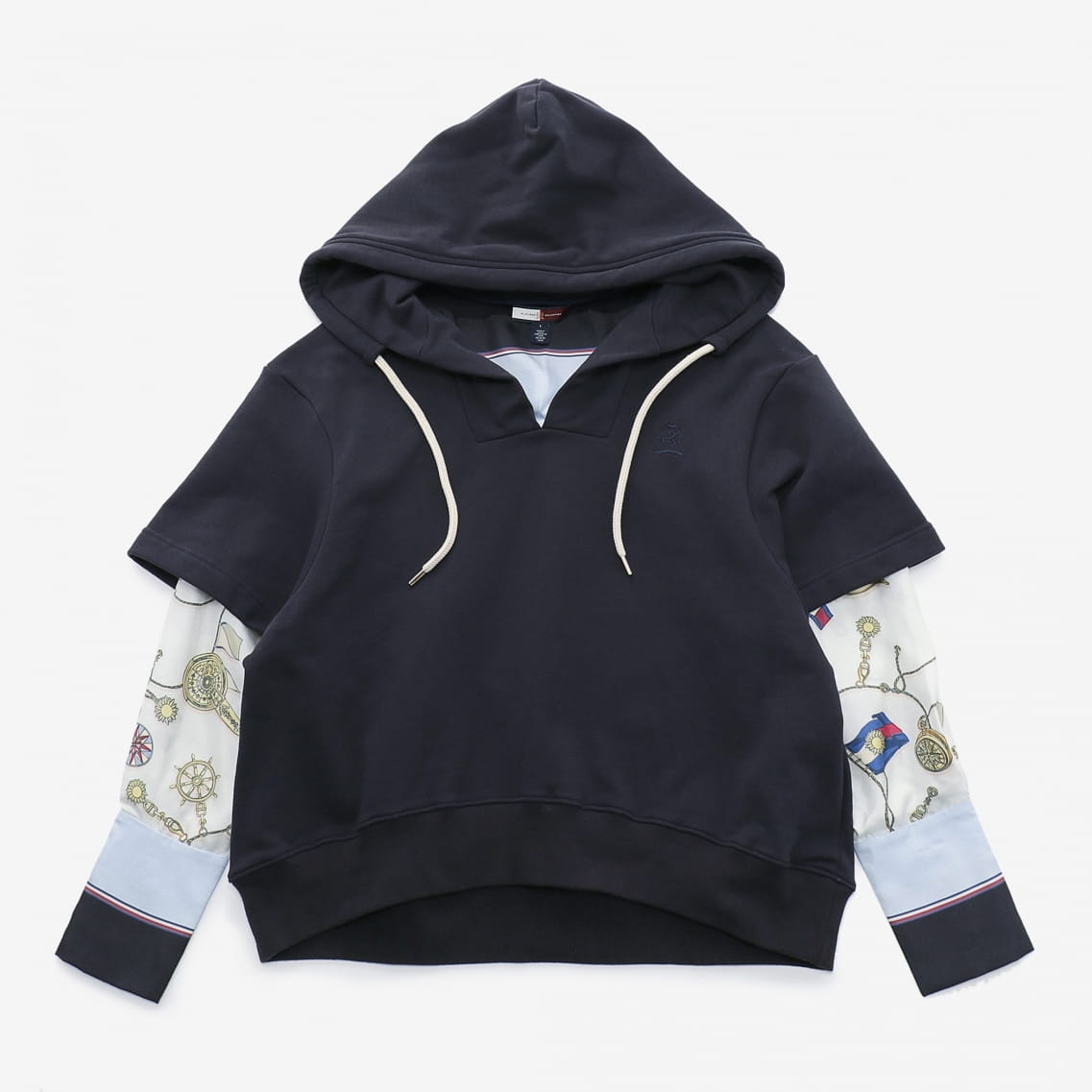 tommy hilfiger mix hooded jacket