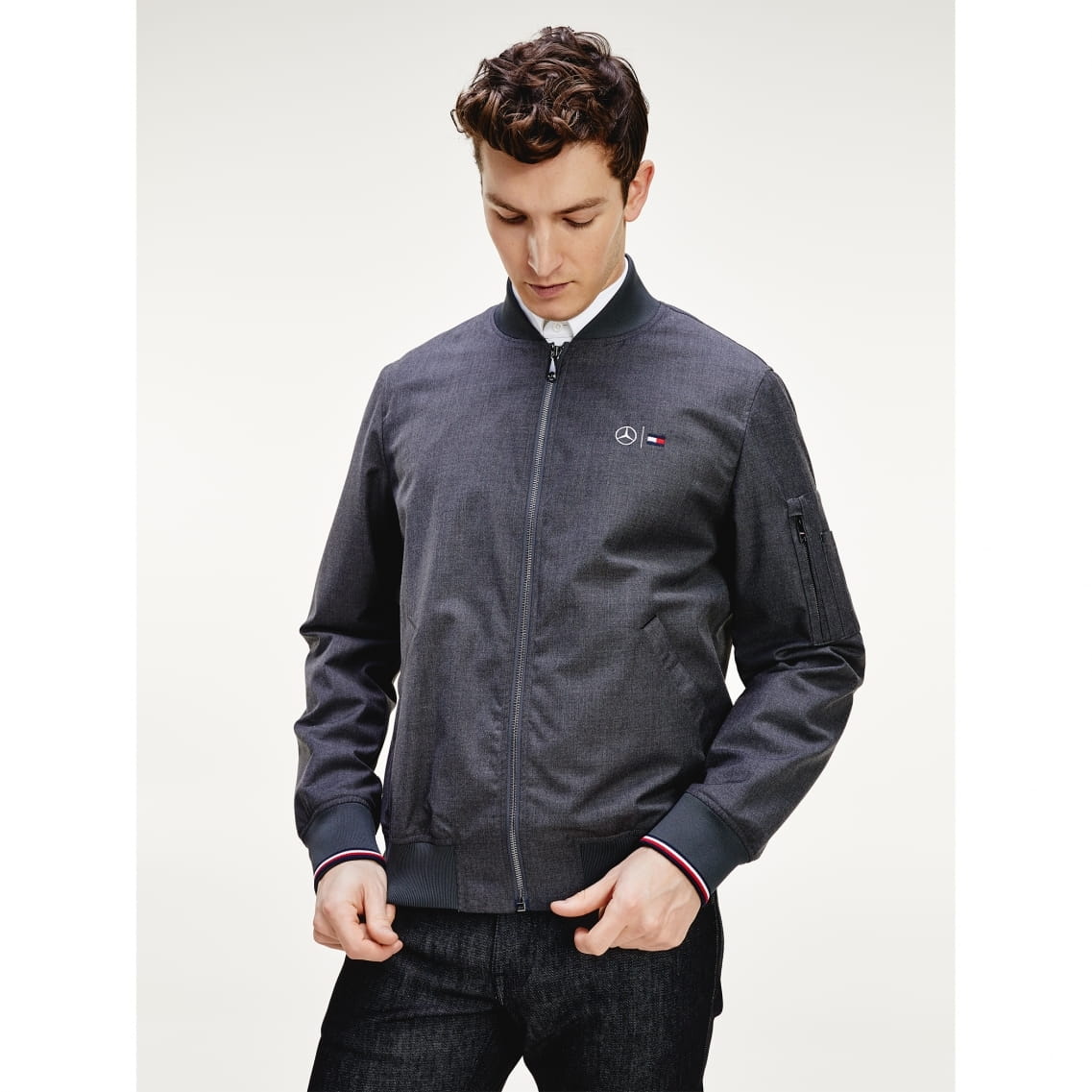 tommy hilfiger technical bomber jacket