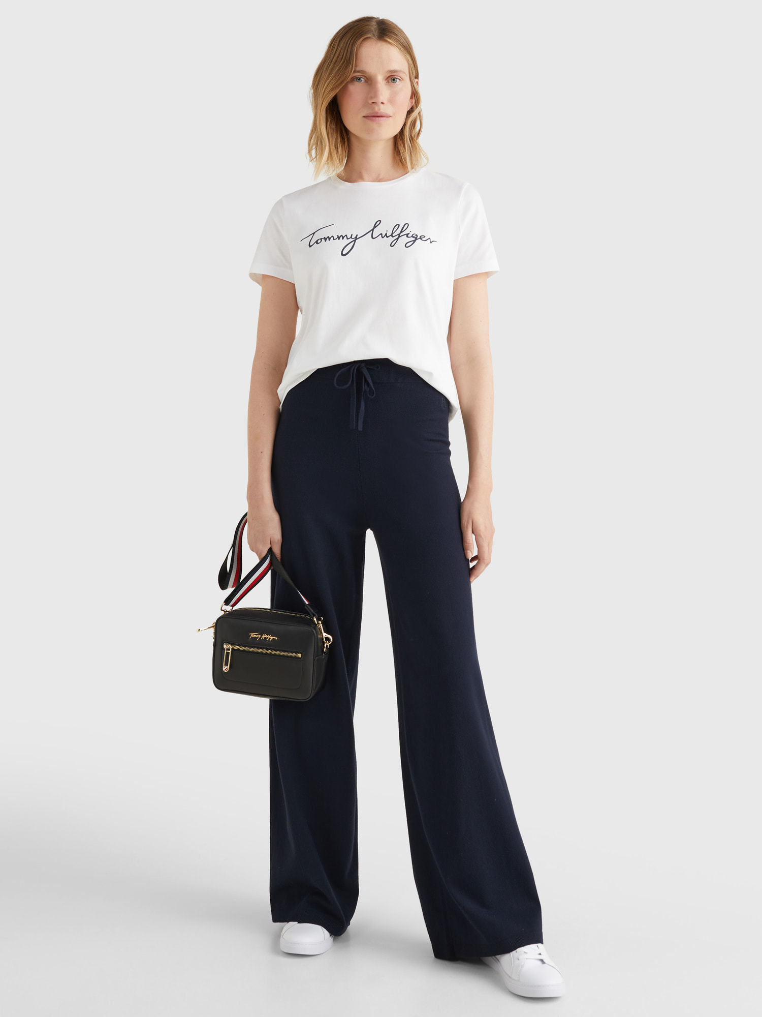 ロゴクルーネックTシャツ | トミー ヒルフィガー | トミー