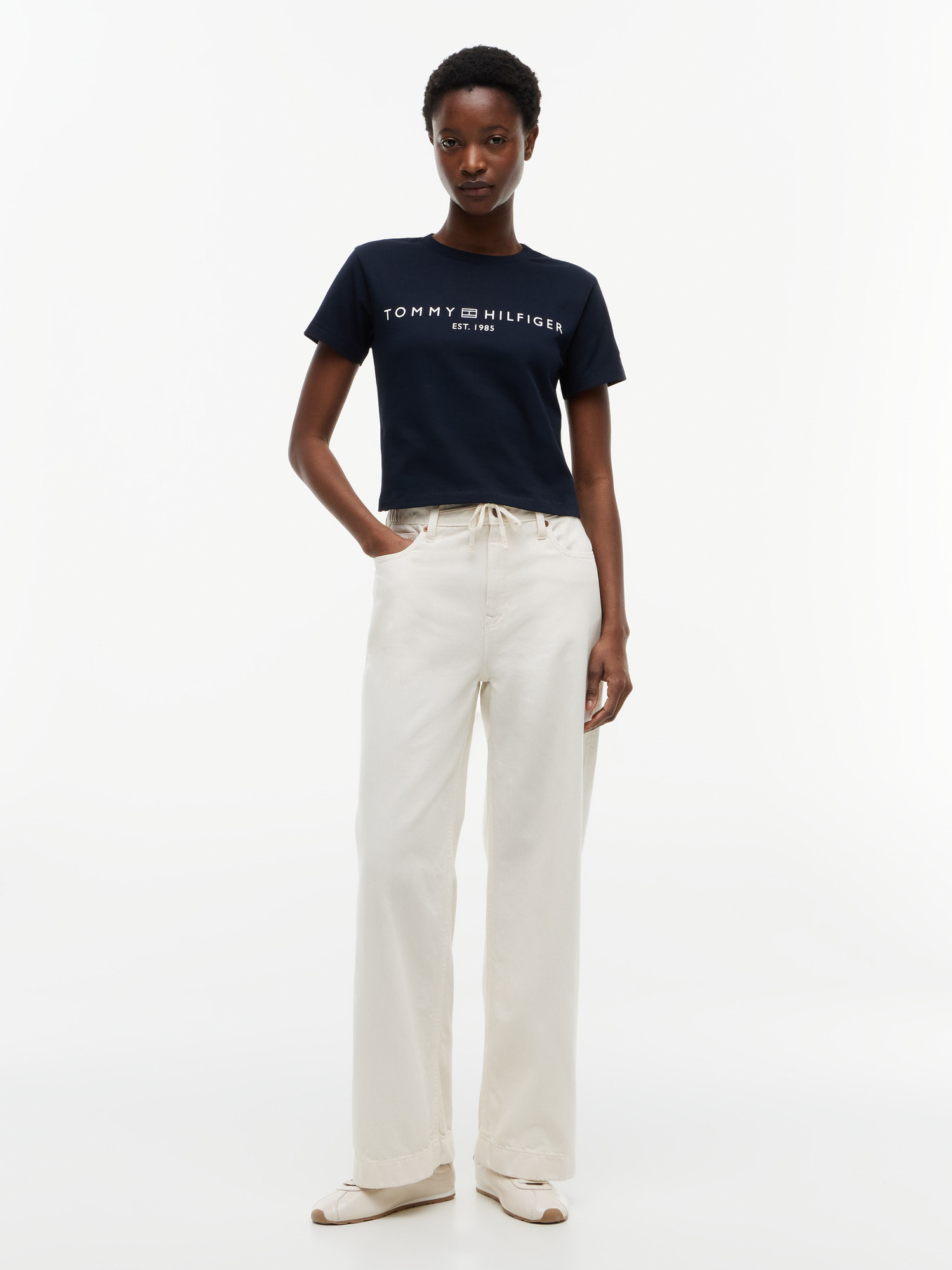 ニートクルーネックTシャツ | トミー ヒルフィガー | トミー