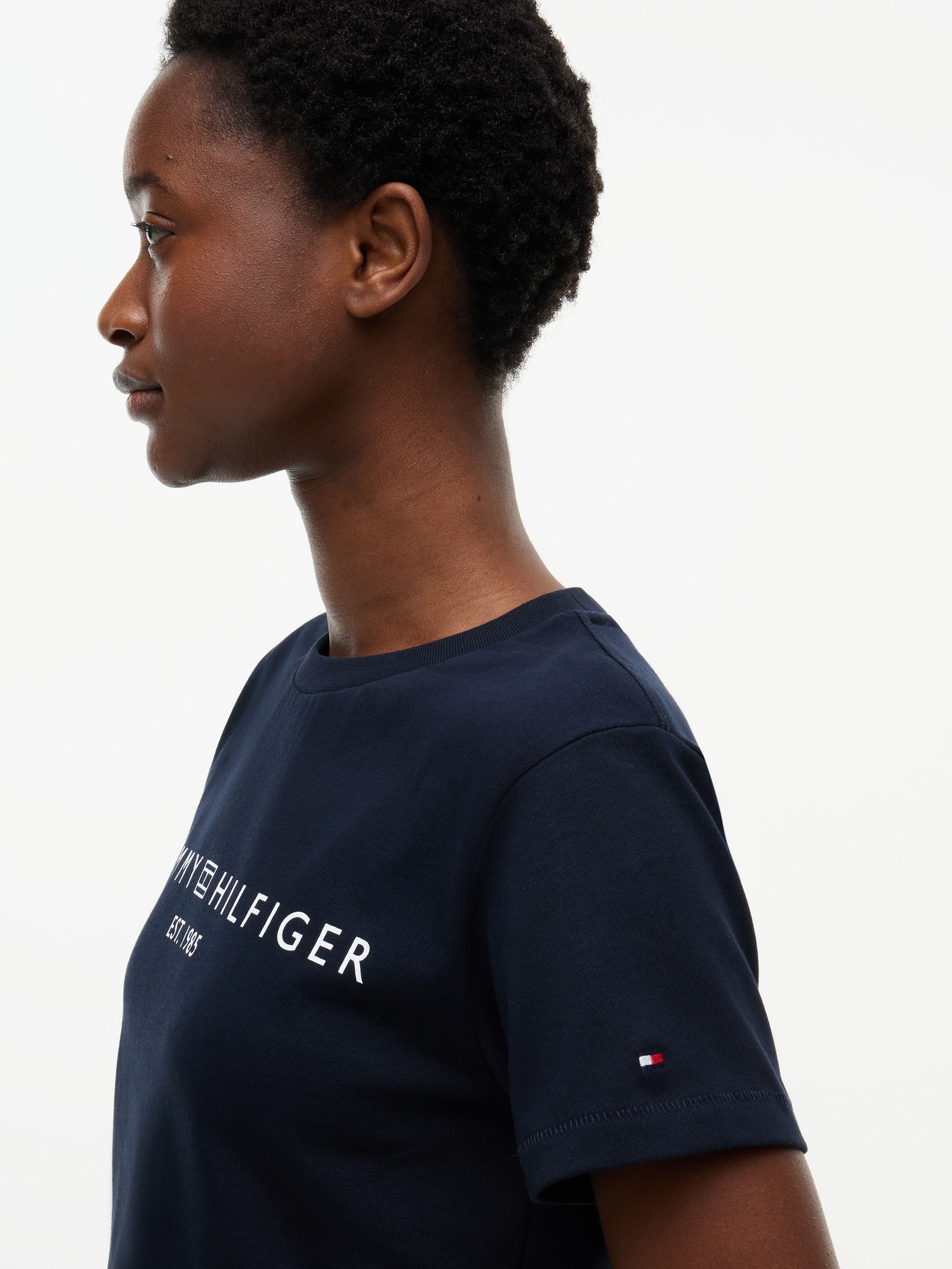 ニートクルーネックTシャツ | トミー ヒルフィガー | トミー