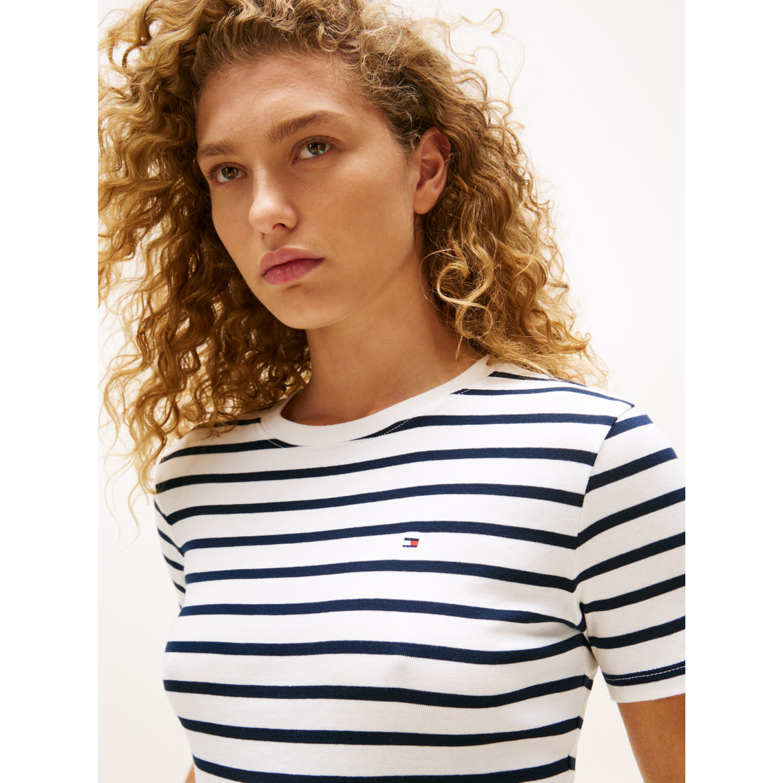 スリムクルーネックショートスリーブTシャツ | トミー ヒルフィガー