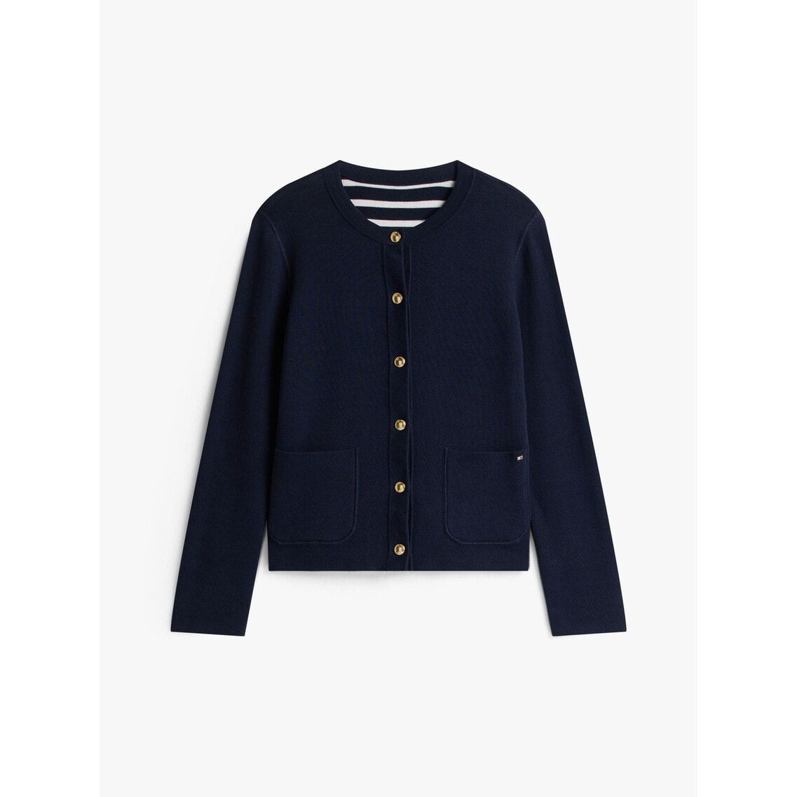 くん太　トミーヒルフィガー　カーディガン　 XXL ネイビー　モノグラム くん太 トミーヒルフィガー カーディガン XXL ネイビー