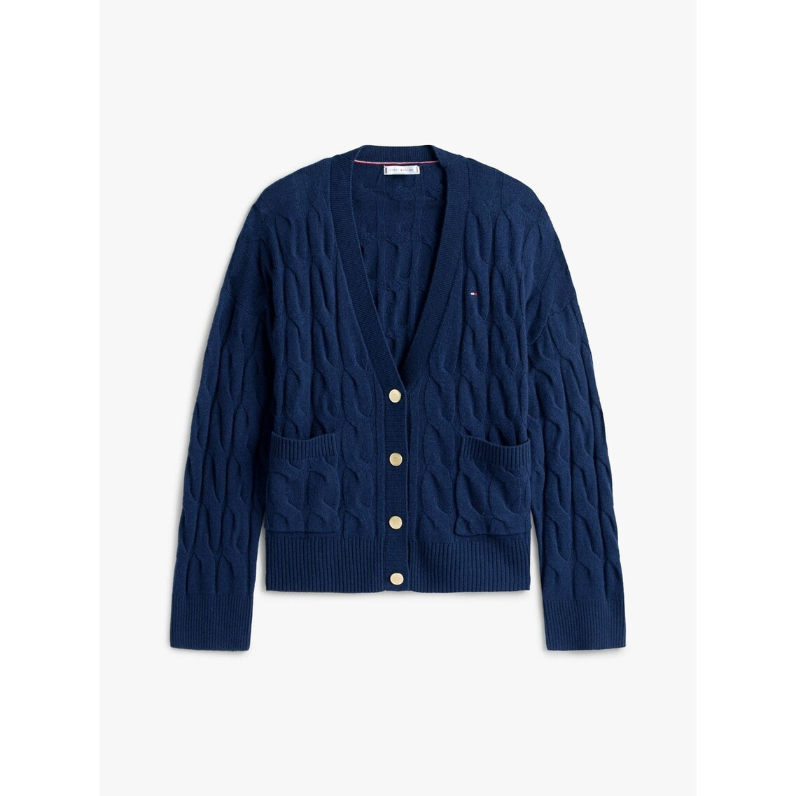 新品未使用 トミー ヒルフィガー ニット ジャケットカウチントミー カーディガン ソフトウールケーブルカーディガン | トミー ヒルフィガー | トミー