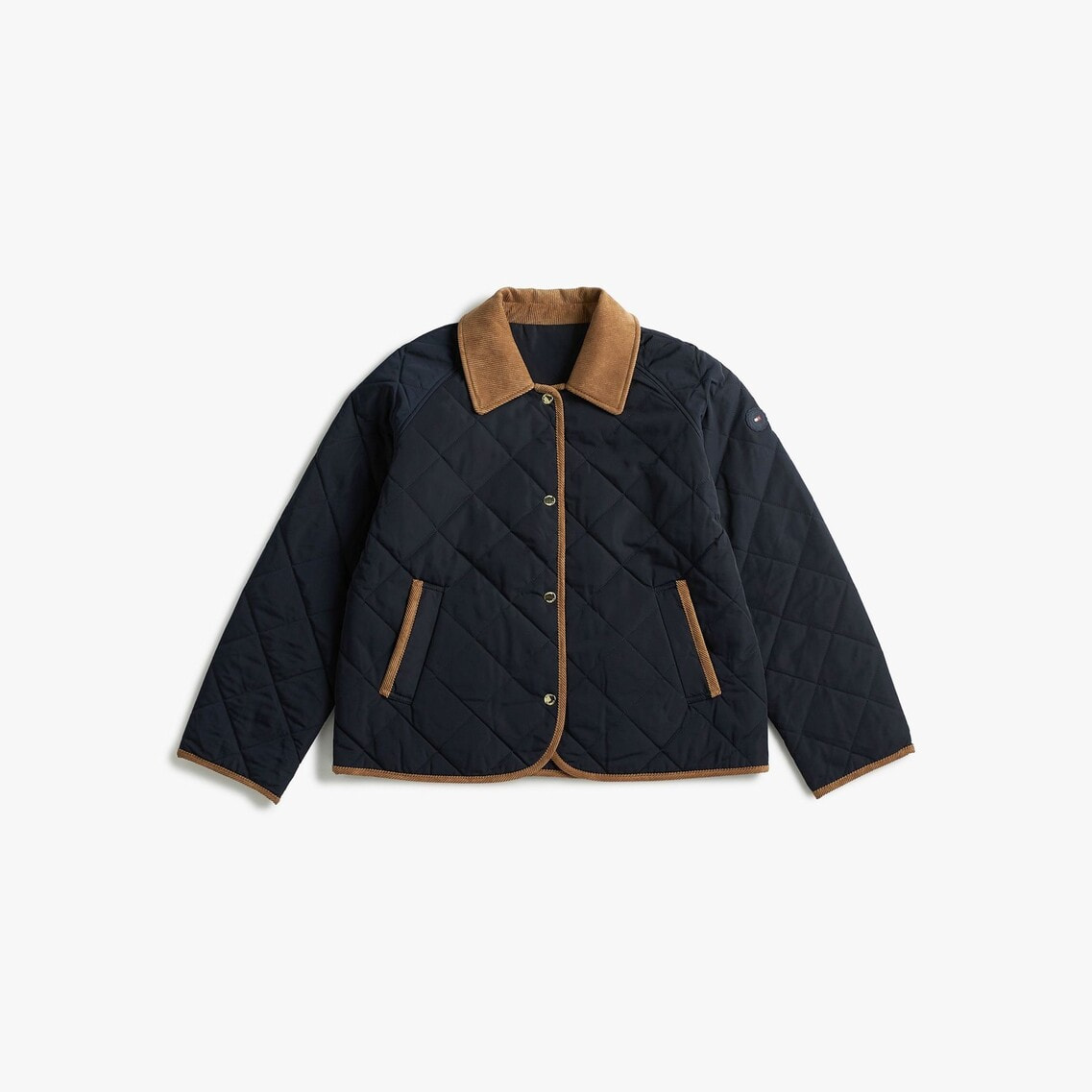 ほぼ新品トミーヒルフィガー リバーシブルジャケット ポイント7倍】キルテッドリバーシブルジャケット | トミー