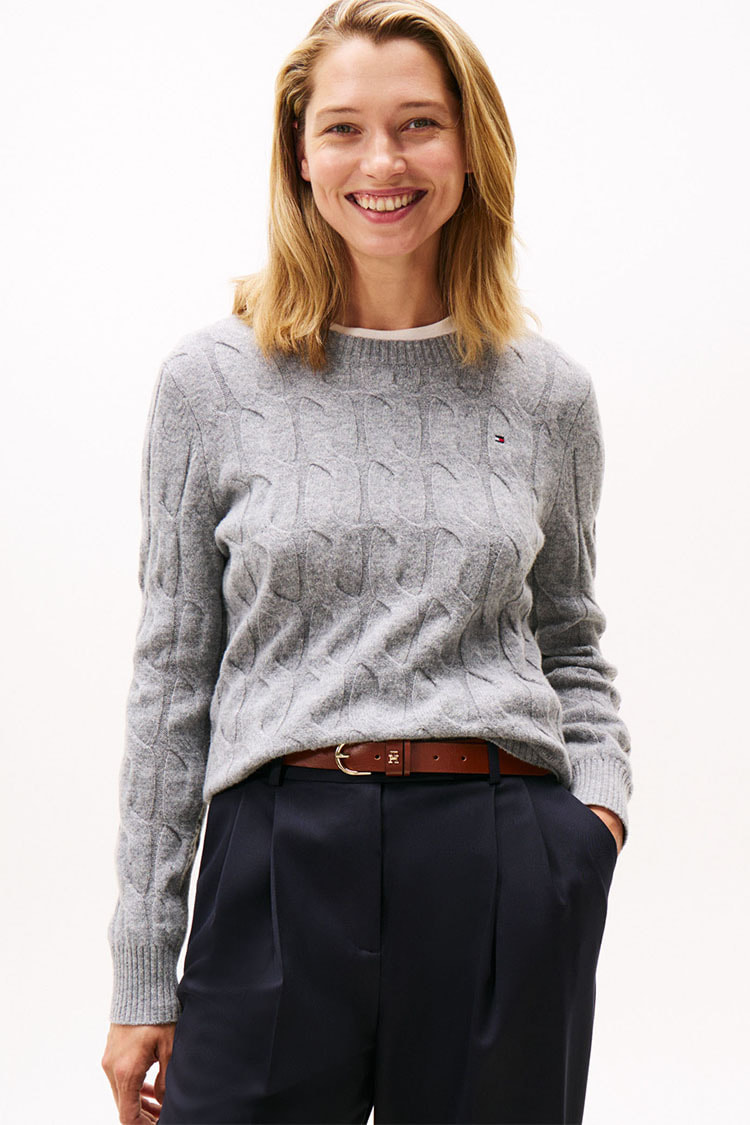 ケーブル編みセーター | トミー ヒルフィガー 公式オンラインストア