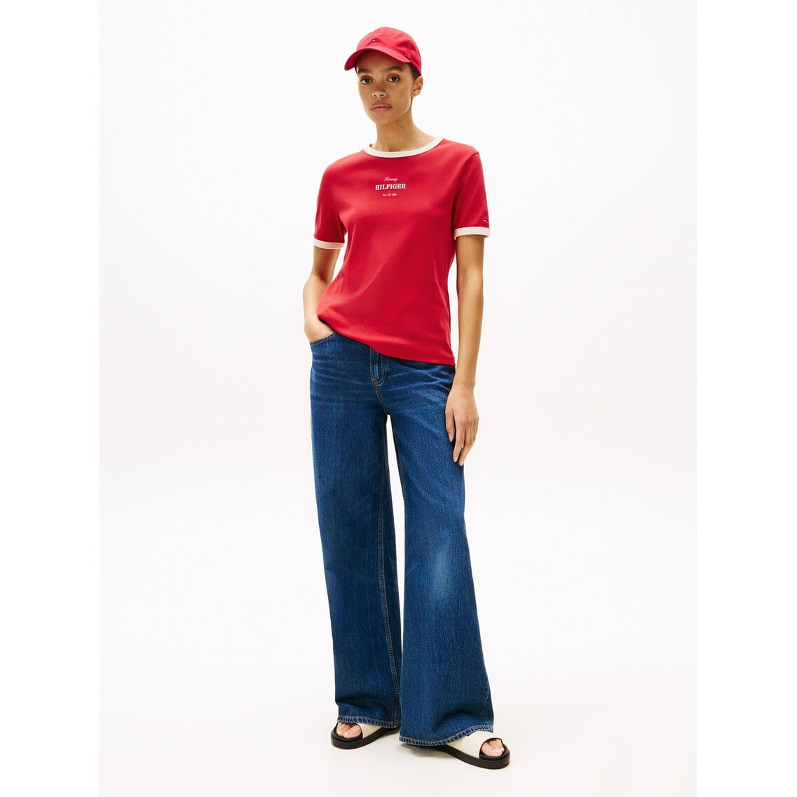 2点でさらに10％OFF】モノタイプクルーネックトップス | トミー