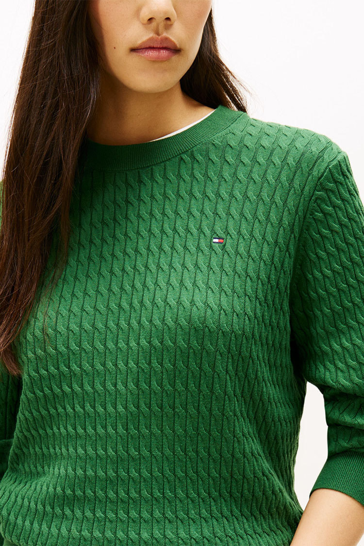 トミーヒルフィガーゴルフ　ニットセーター　Vネック　M グリーン　ボーダー トミーヒルフィガーゴルフ ニットセーター Vネック M グリーン