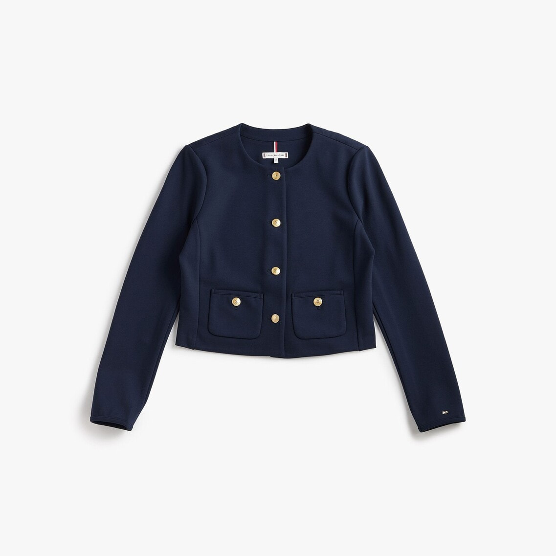 ポンチゴールドボタンレディースジャケット | トミー ヒルフィガー