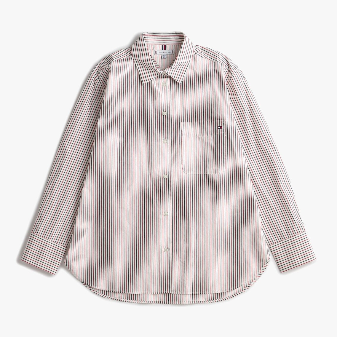 [ ] イージー ポプリン オーバー シャツ (2color) TOMMY JEANS シャツ イージーポプリンショートスリーブオーバー
