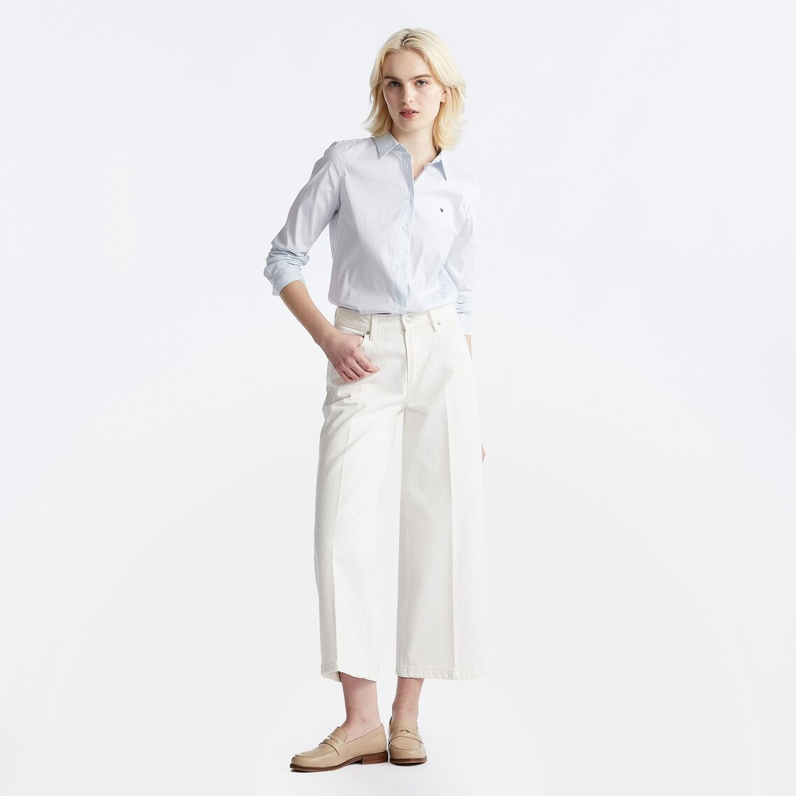 2点でさらに10％OFF】ポプリンレギュラーシャツ | トミー