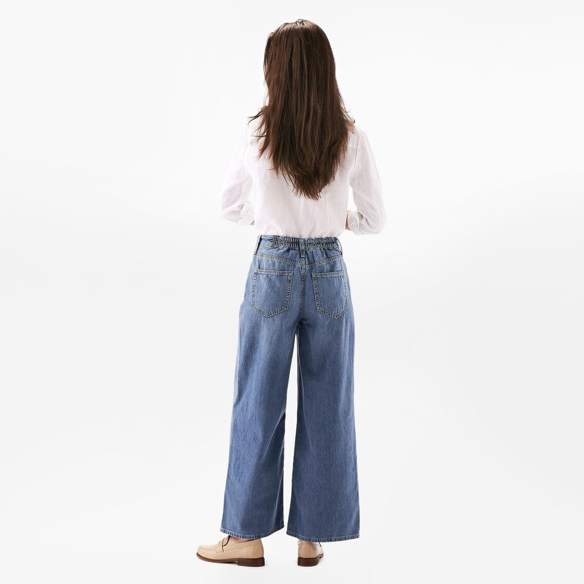 【ALAIA】☆送料関税込み☆ローライズワイドレッグジーンズ LOEWE ハイライズ ワイドレッグジーンズ | NET-A-PORTER